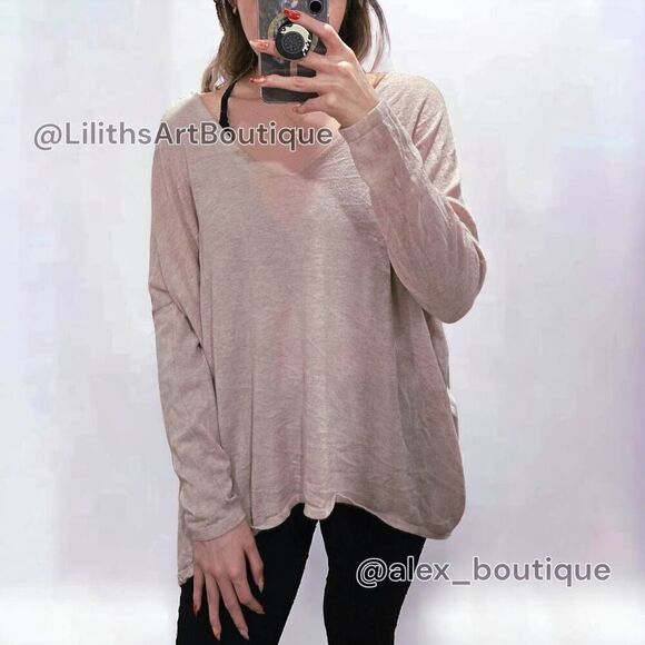 Windsor Oversized V-Neck Sweater(J011)-Size M for Women - Picture 1 of 11
